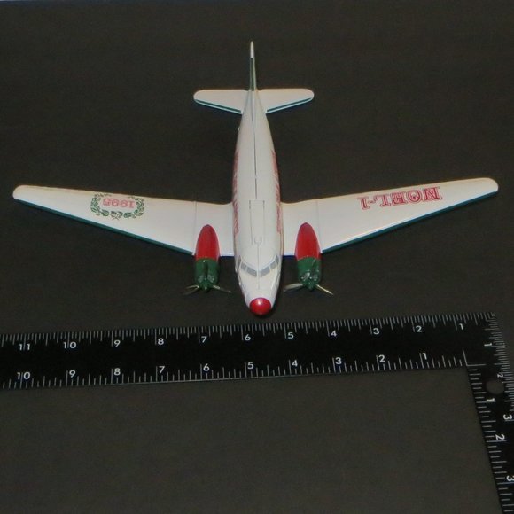 North Pole Airways DC3 Airplane Metal Bank New In Original Box - Picture 7 of 8